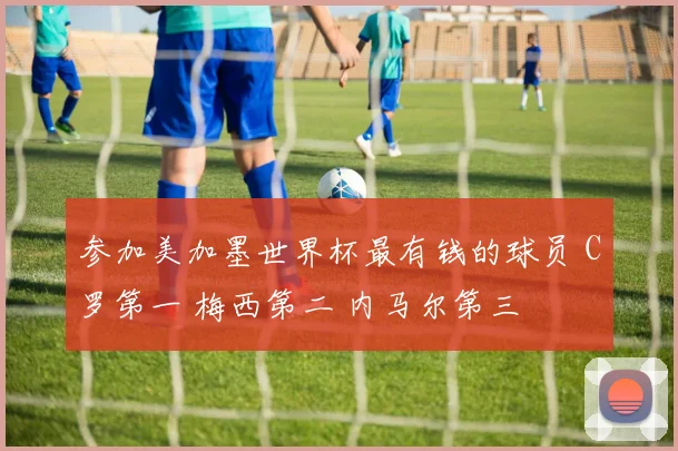 参加美加墨世界杯最有钱的球员 C罗第一 梅西第二 内马尔第三