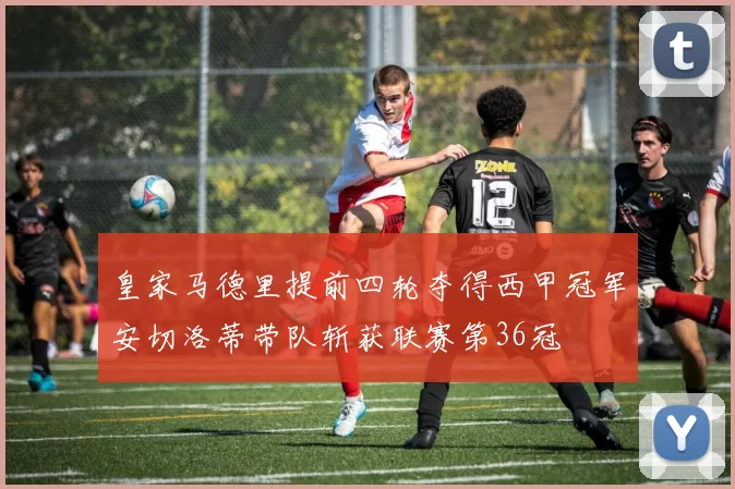 皇家马德里提前四轮夺得西甲冠军安切洛蒂带队斩获联赛第36冠
