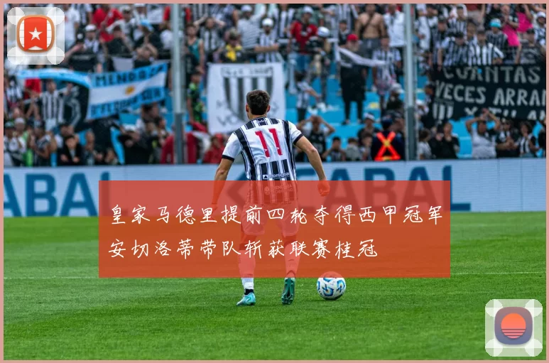 皇家马德里提前四轮夺得西甲冠军安切洛蒂带队斩获联赛桂冠