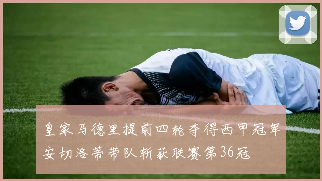 皇家马德里提前四轮夺得西甲冠军安切洛蒂带队斩获联赛第36冠